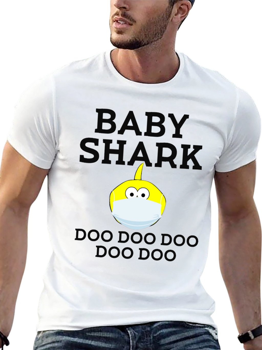 Baby Shark Masked Tee
