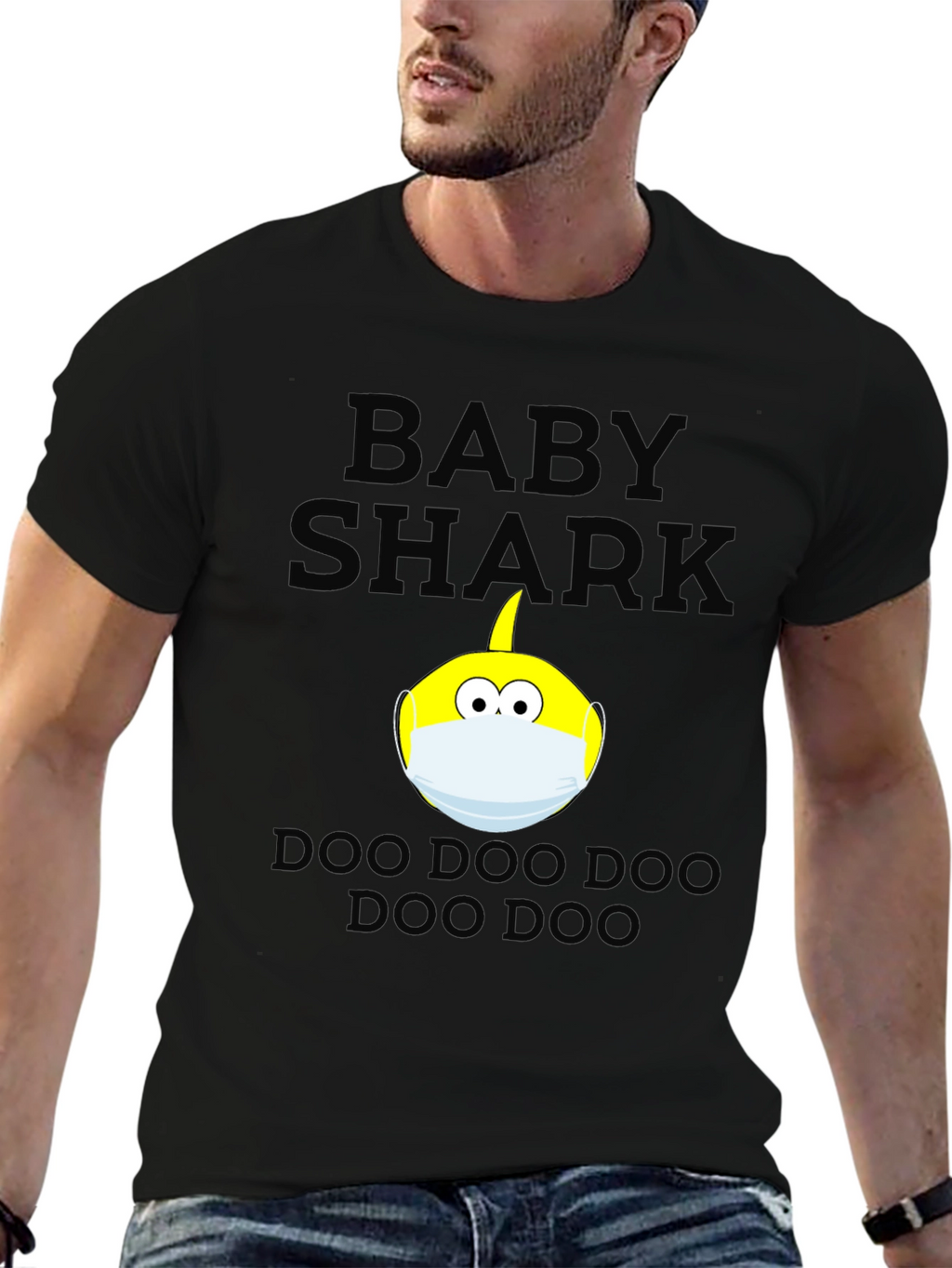 Baby Shark Masked Tee