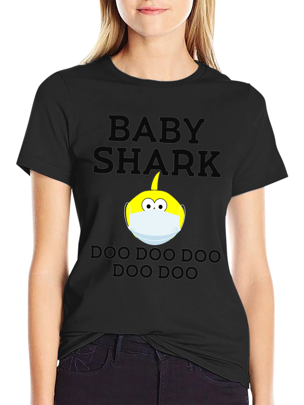 Baby Shark Masked Tee