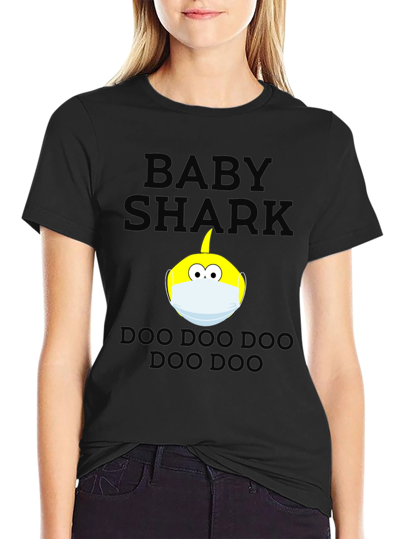 Baby Shark Masked Tee