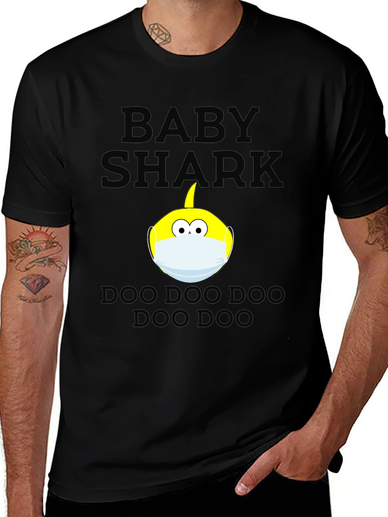 Baby Shark Masked Tee