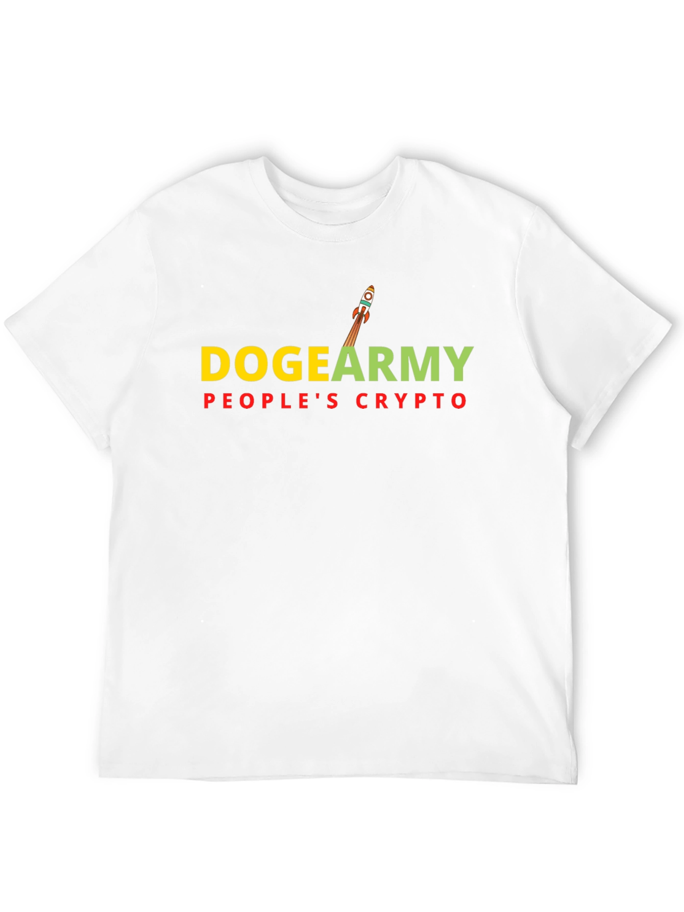 DogeArmy Peoples Crypto Black T-Shirt