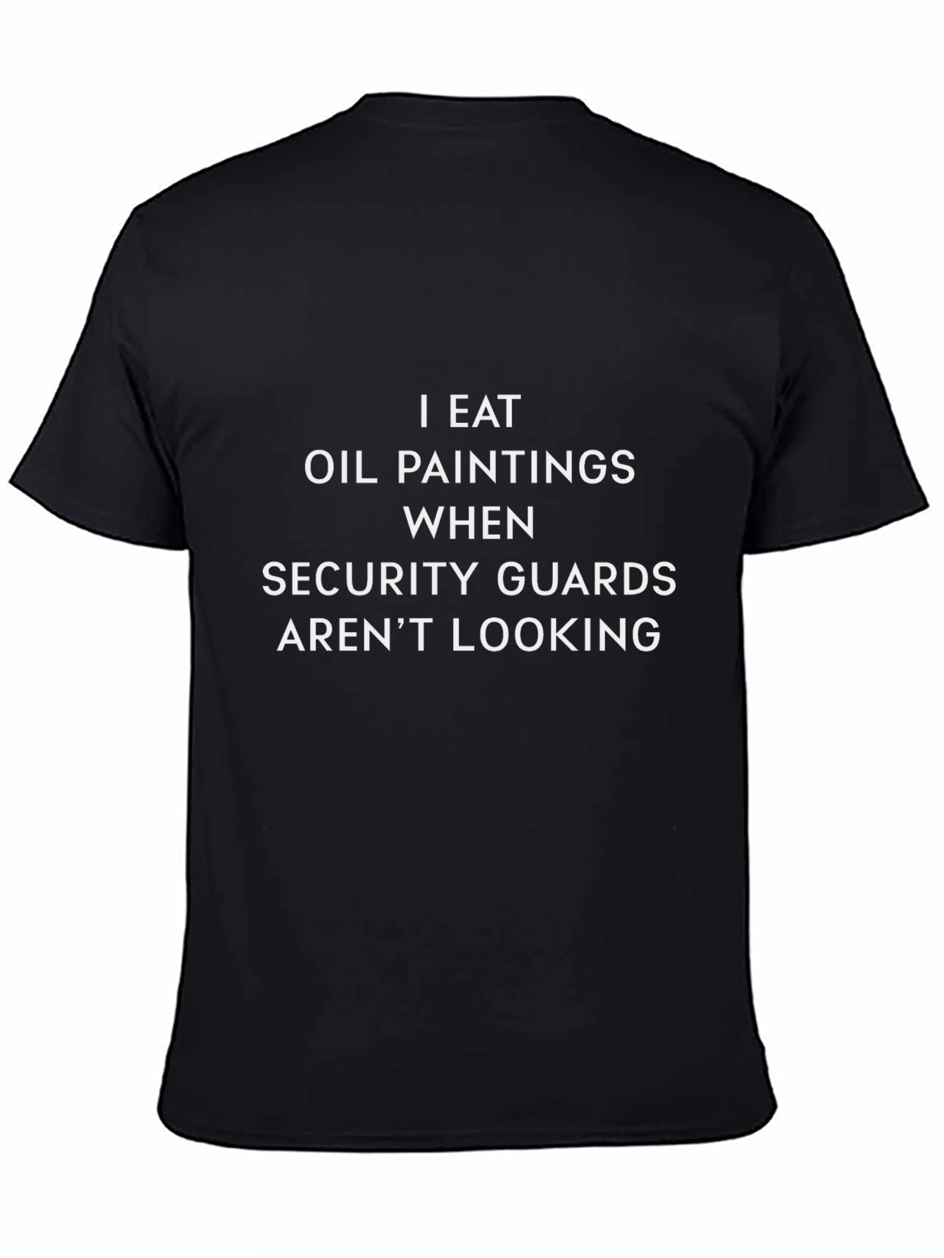 I Eat Oil Paintings T-Shirt Funny Art Lover Tee