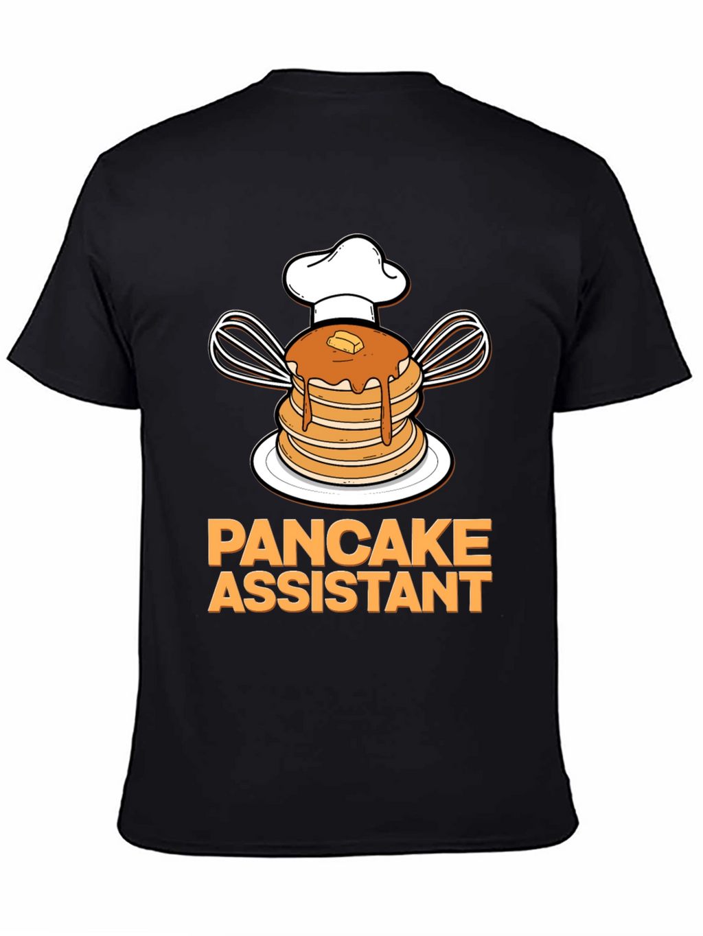 Pancake Assistant Graphic T-Shirt