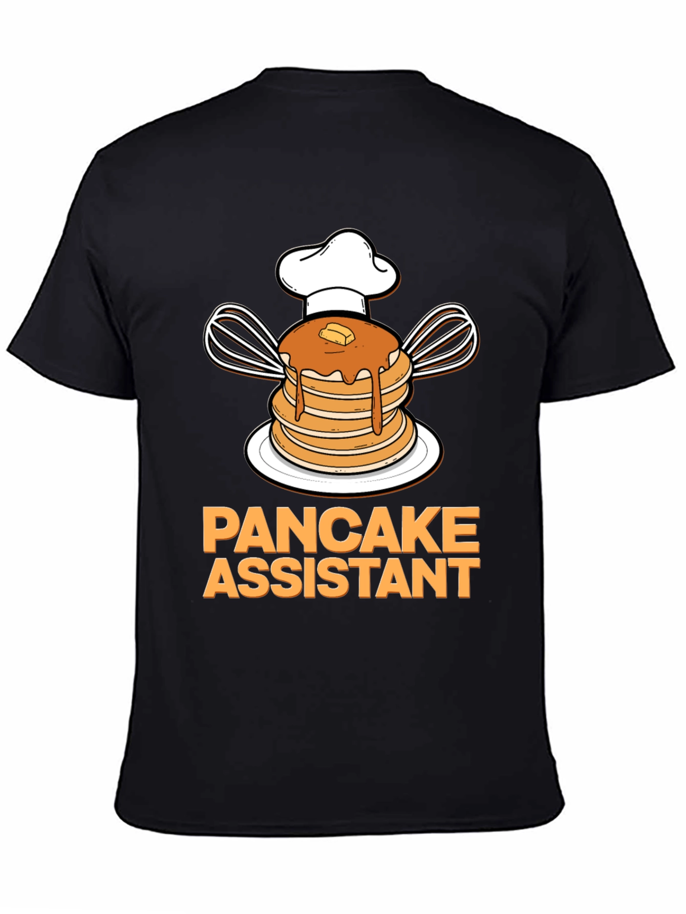 Pancake Assistant Graphic T-Shirt