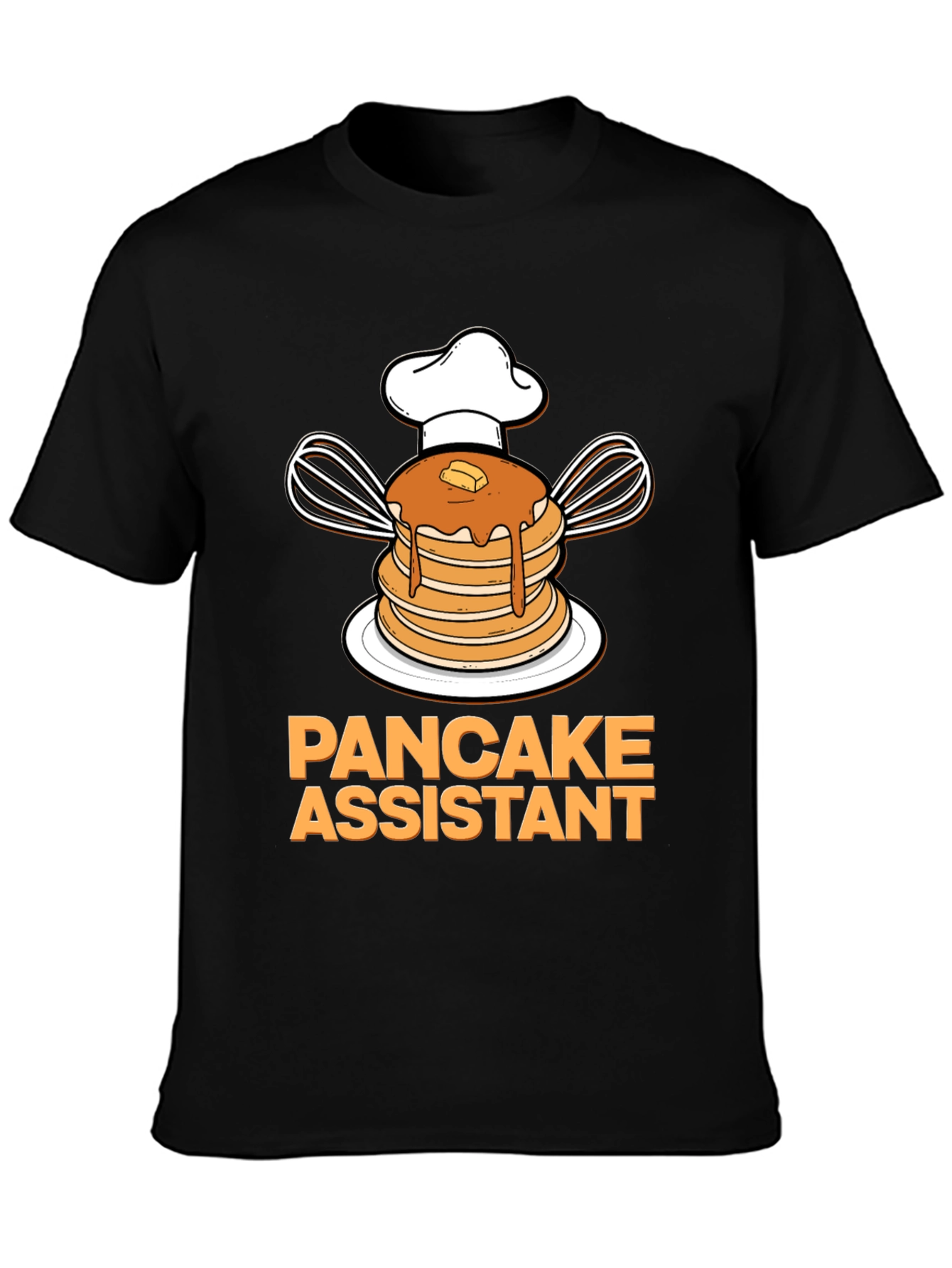 Pancake Assistant Graphic T-Shirt