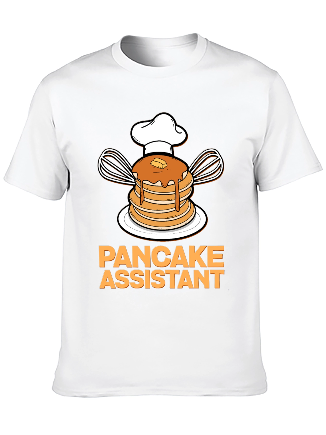Pancake Assistant Graphic T-Shirt