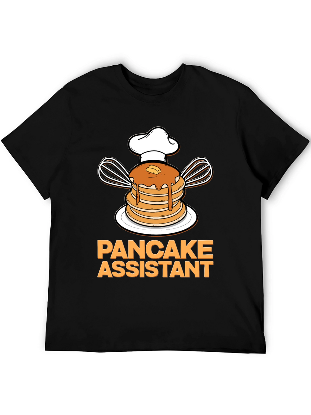Pancake Assistant Graphic T-Shirt