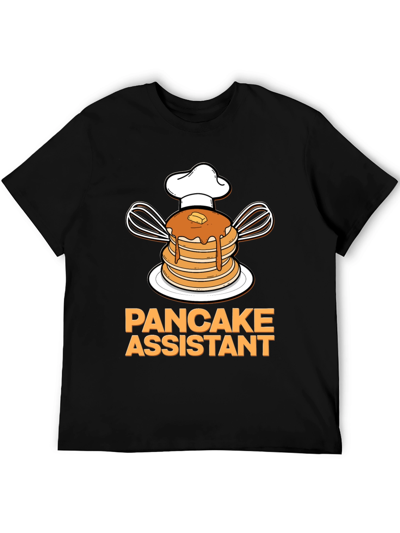 Pancake Assistant Graphic T-Shirt