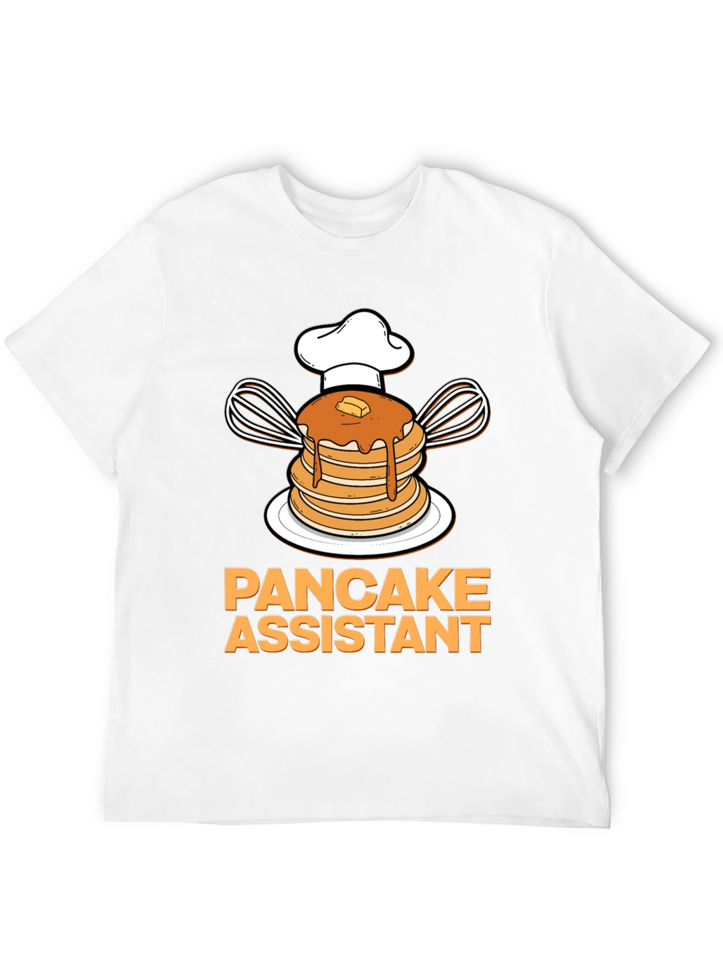 Pancake Assistant Graphic T-Shirt
