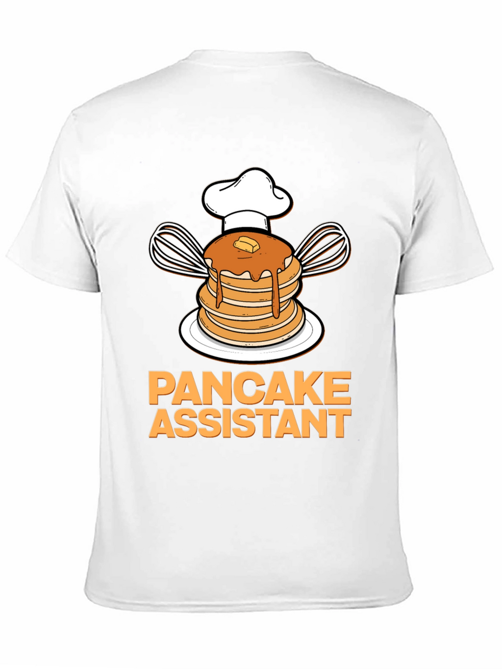Pancake Assistant Graphic T-Shirt