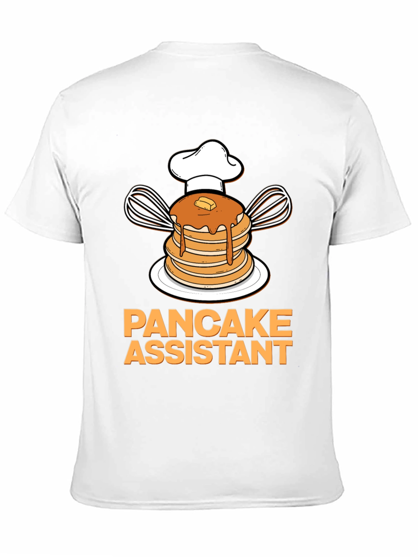 Pancake Assistant Graphic T-Shirt