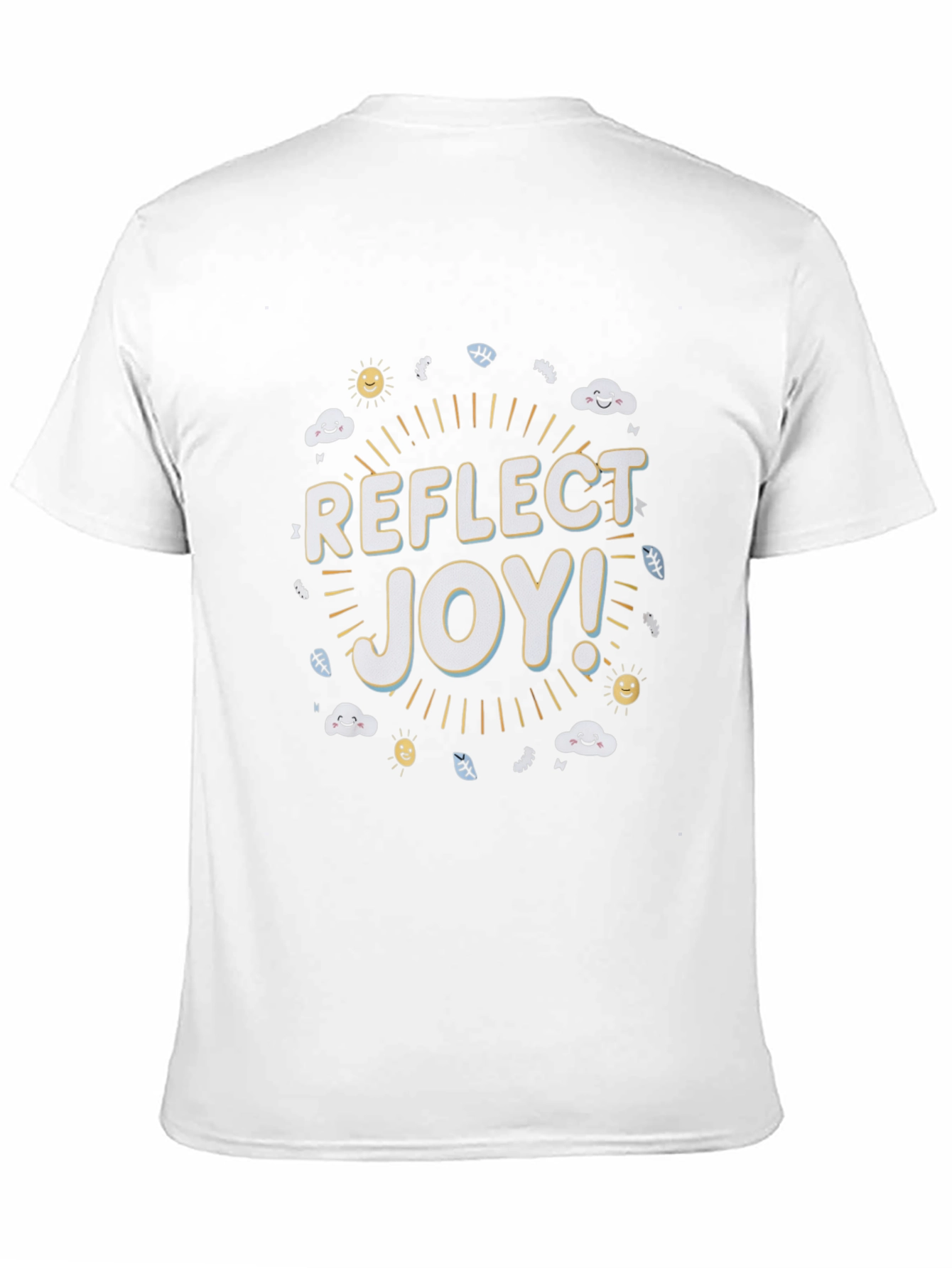 Reflect Joy T-Shirt - Black Graphic Tee