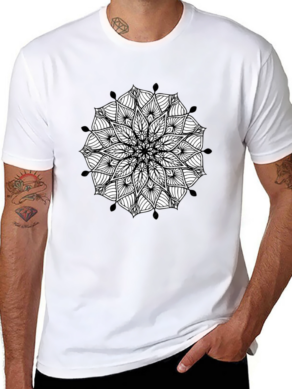 Mandala Graphic Tee - Stylish Comfort