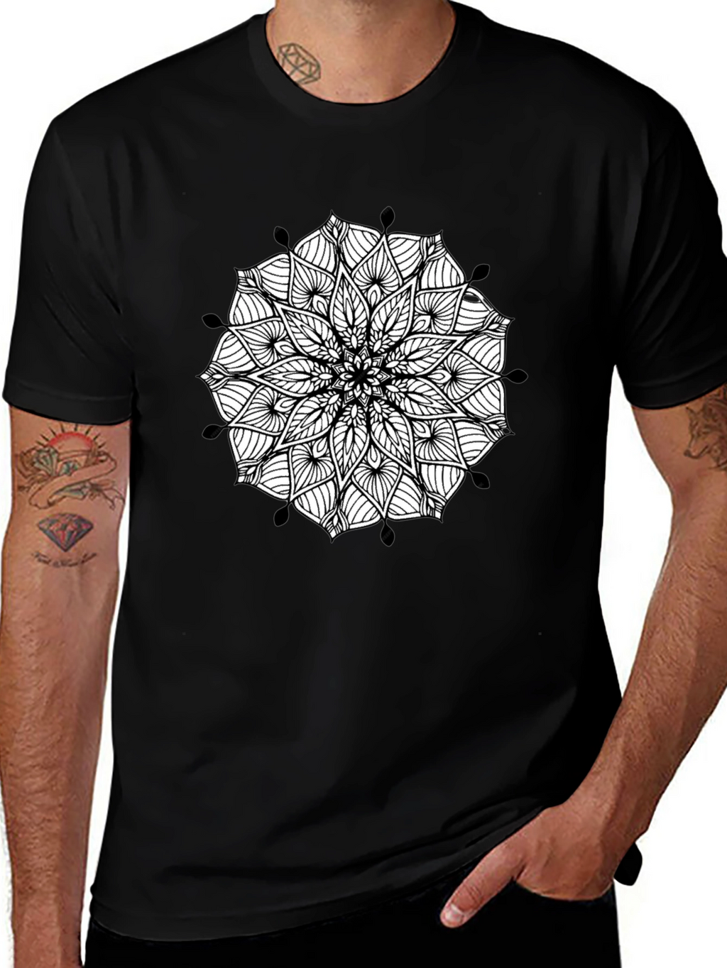 Mandala Graphic Tee - Stylish Comfort