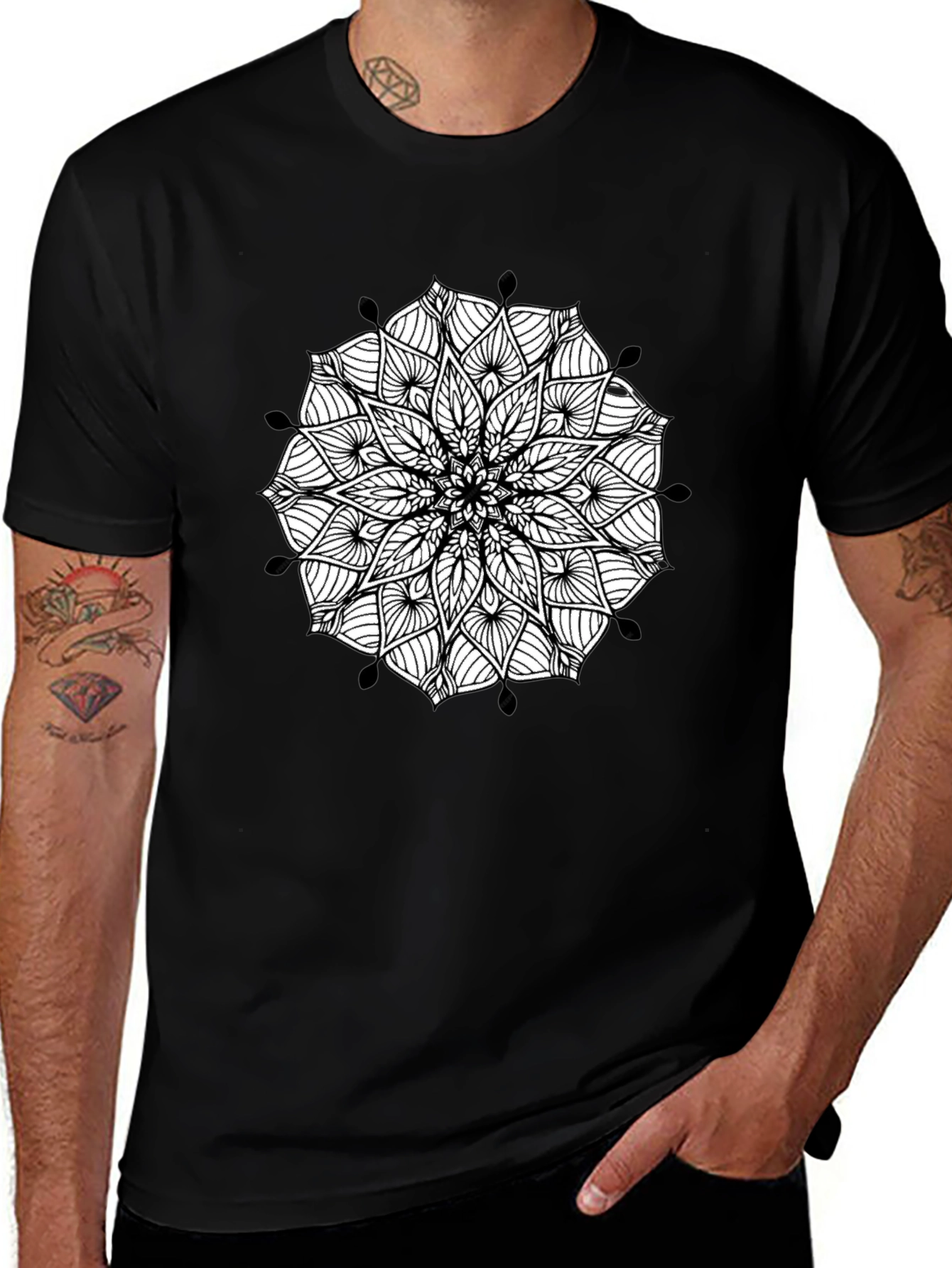Mandala Graphic Tee - Stylish Comfort