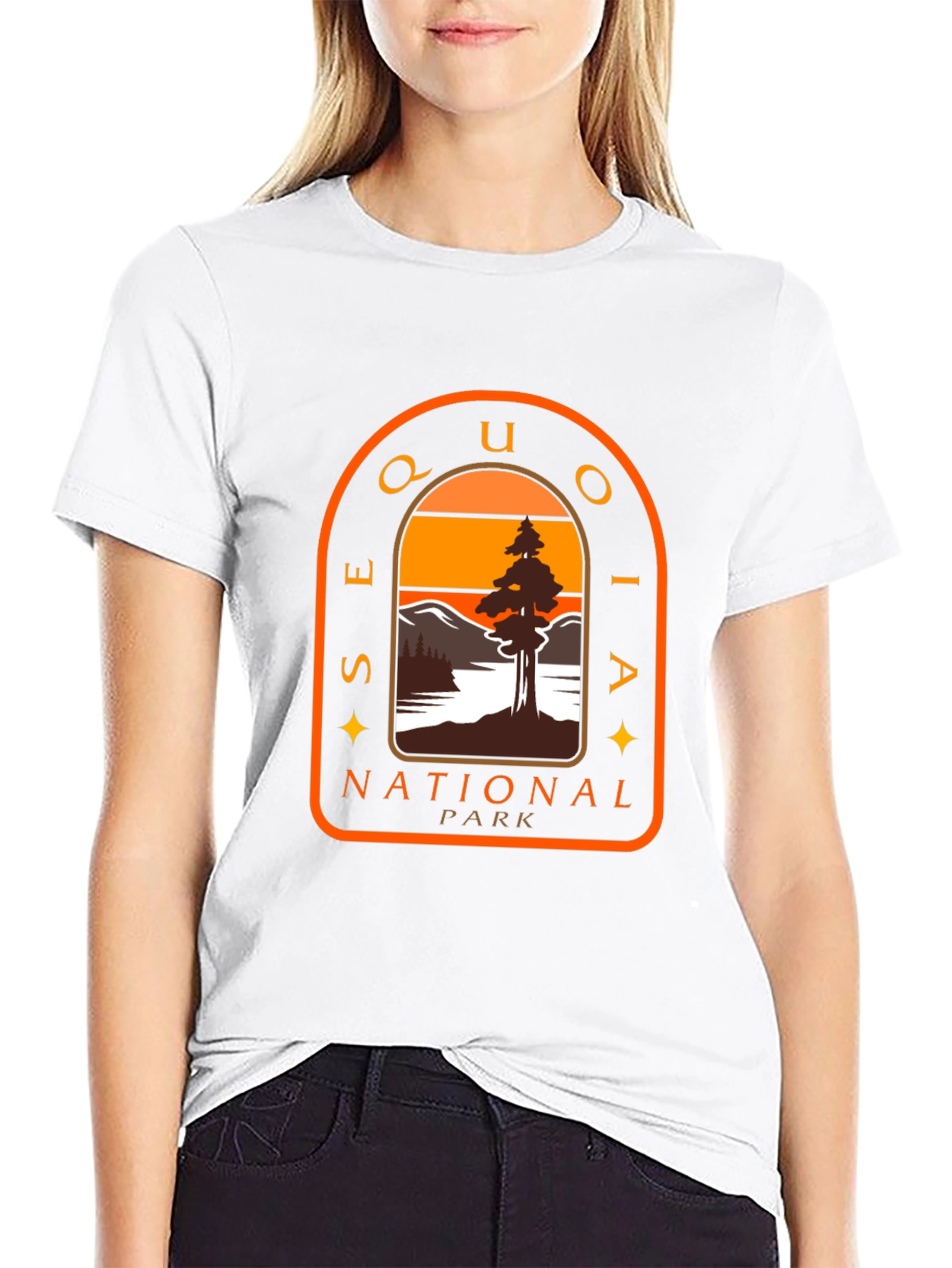 Sequoia National Park T-Shirt Black