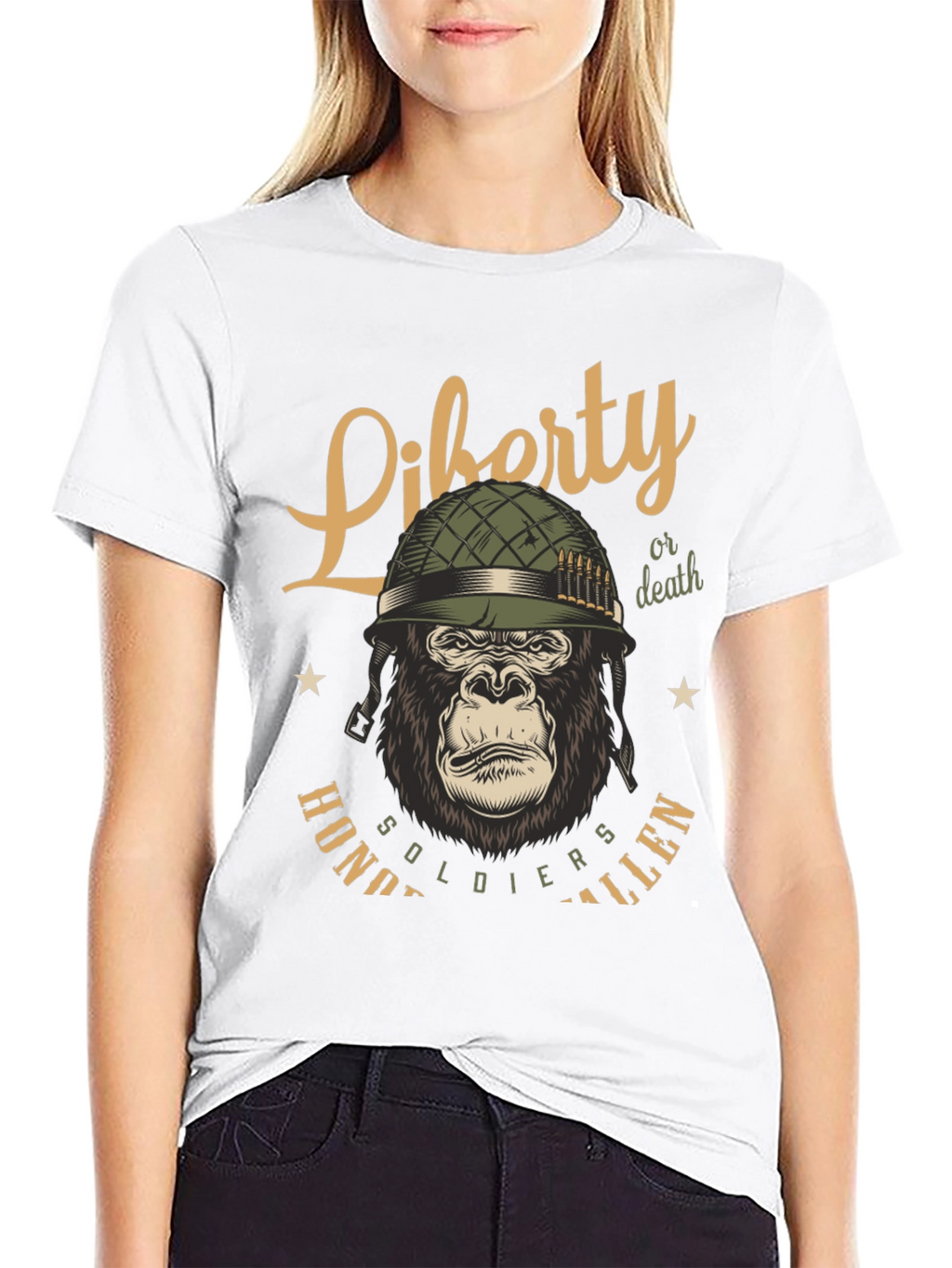 Liberty or Death Gorilla T-Shirt