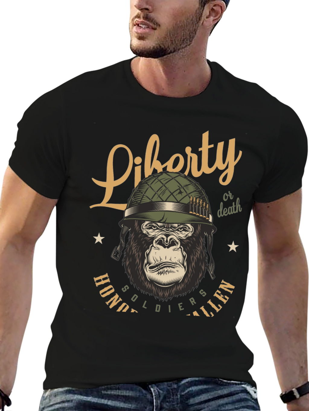Liberty or Death Gorilla T-Shirt