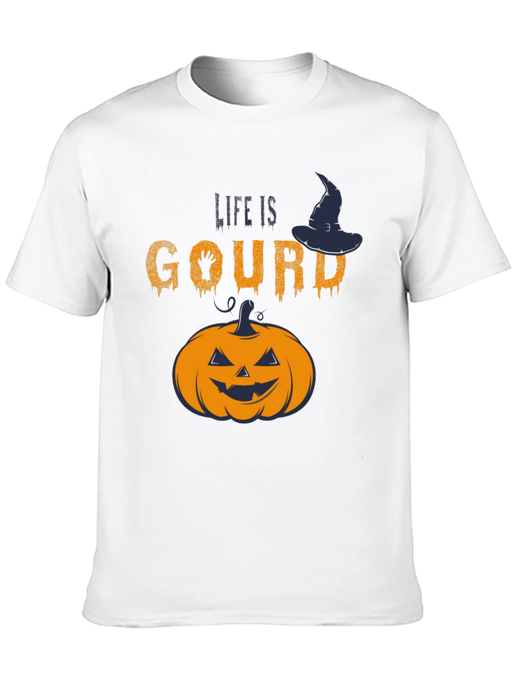 Life Is Gourd Halloween T-Shirt