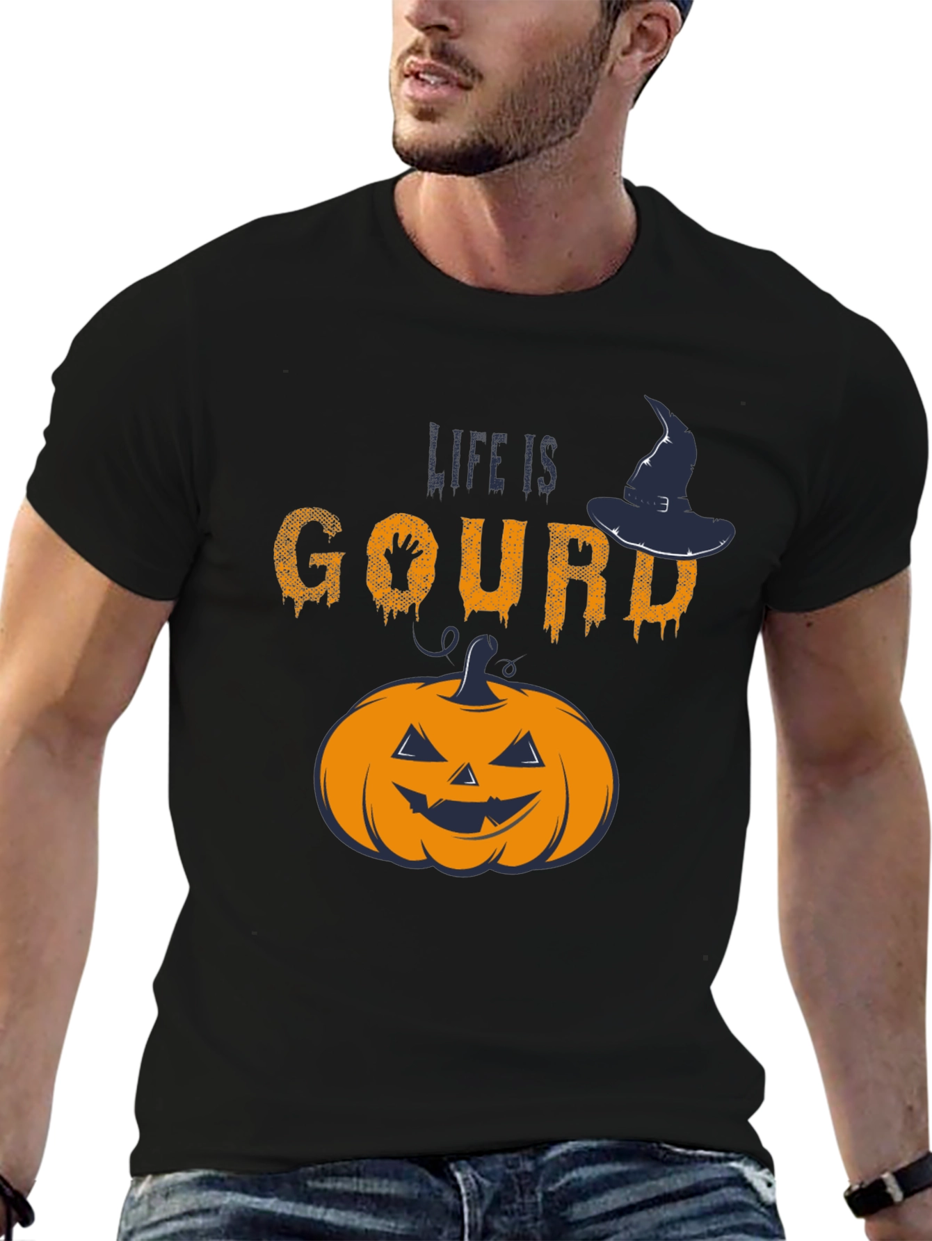 Life Is Gourd Halloween T-Shirt