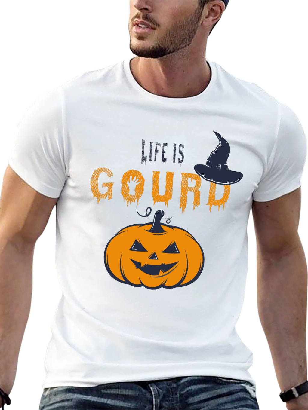 Life Is Gourd Halloween T-Shirt