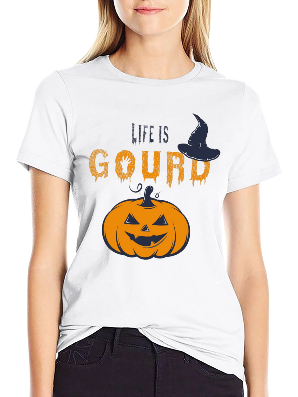Life Is Gourd Halloween T-Shirt