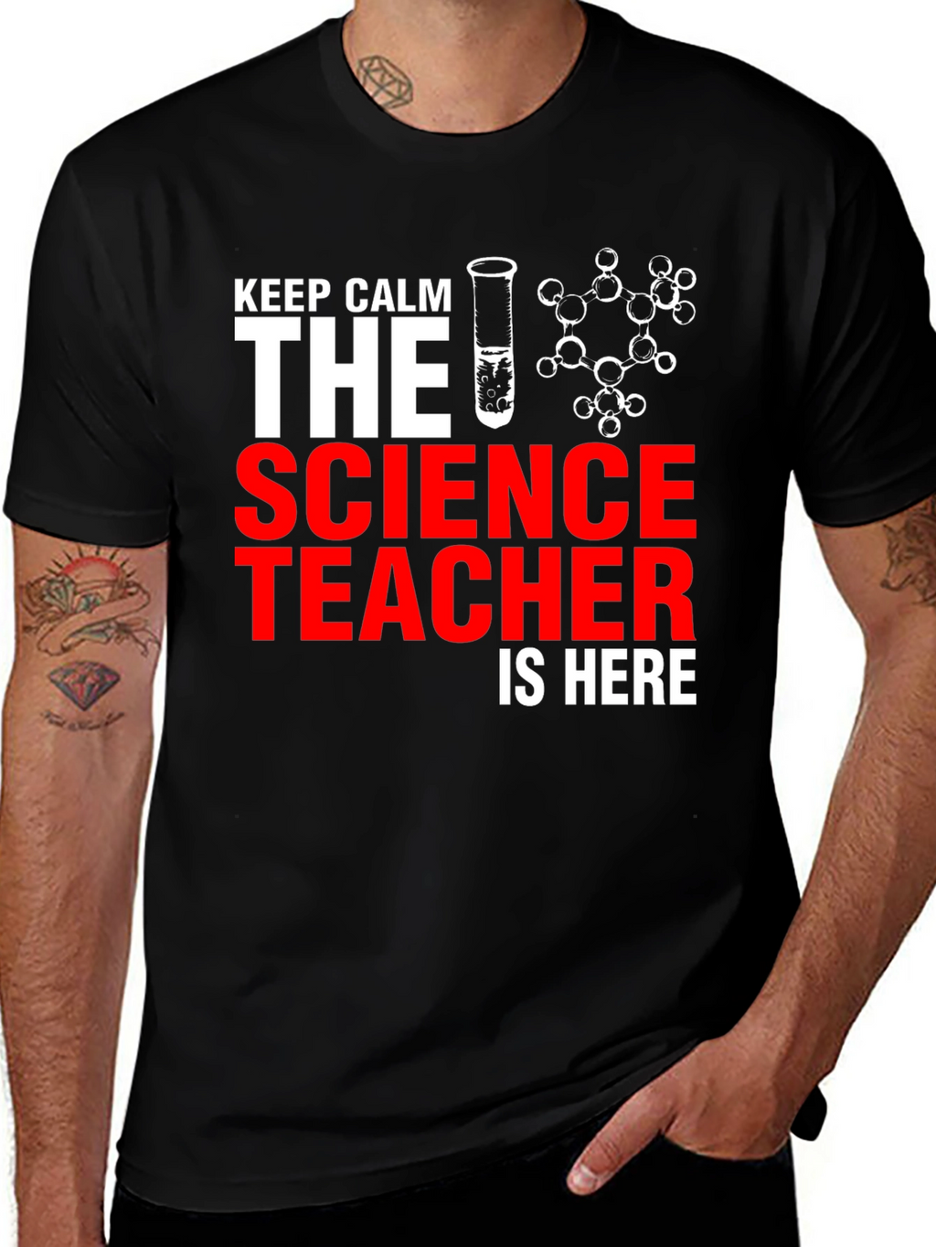 Keep Calm Science Teacher T-Shirt