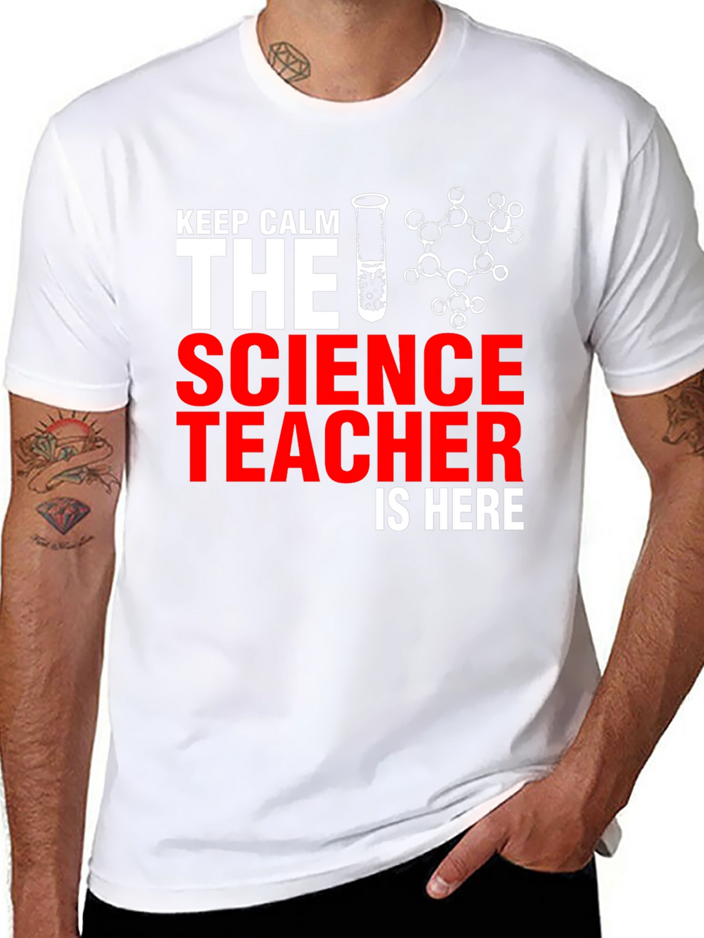 Keep Calm Science Teacher T-Shirt