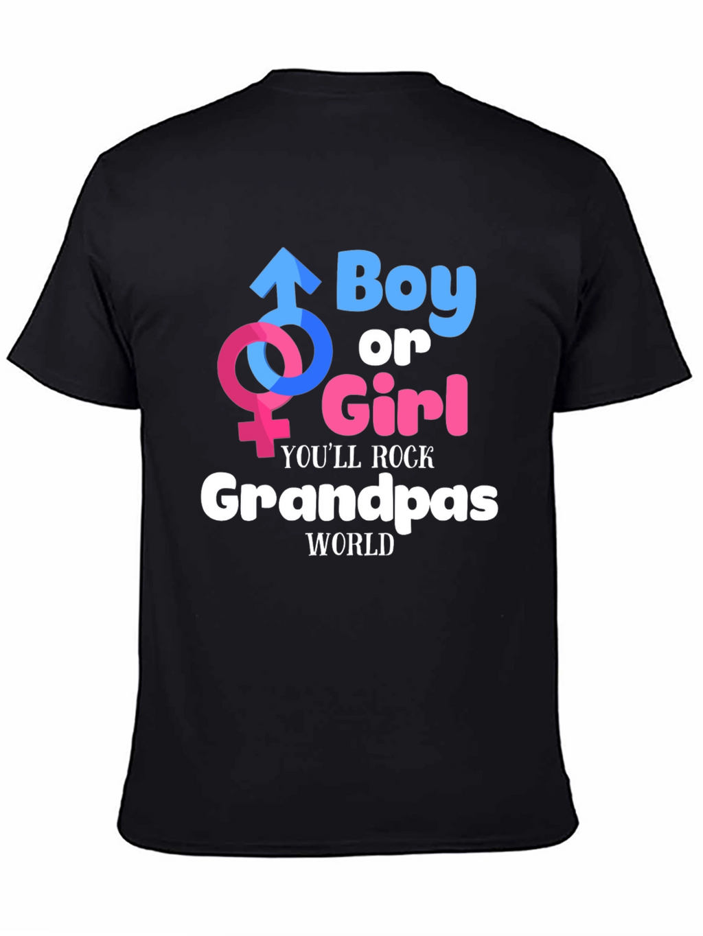 Boy or Girl Grandpas World T-Shirt
