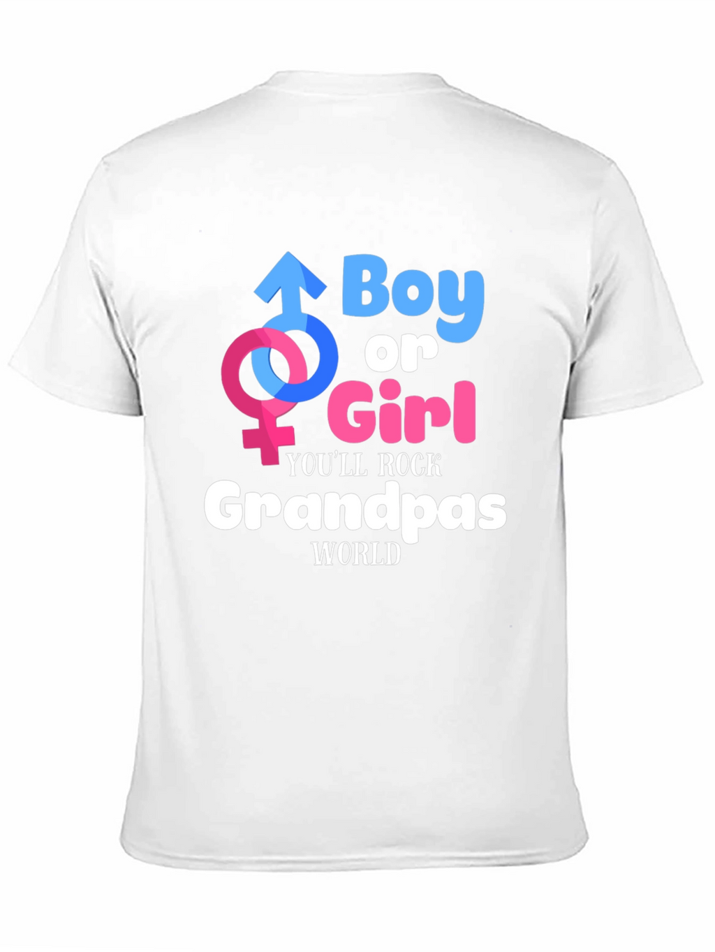 Boy or Girl Grandpas World T-Shirt
