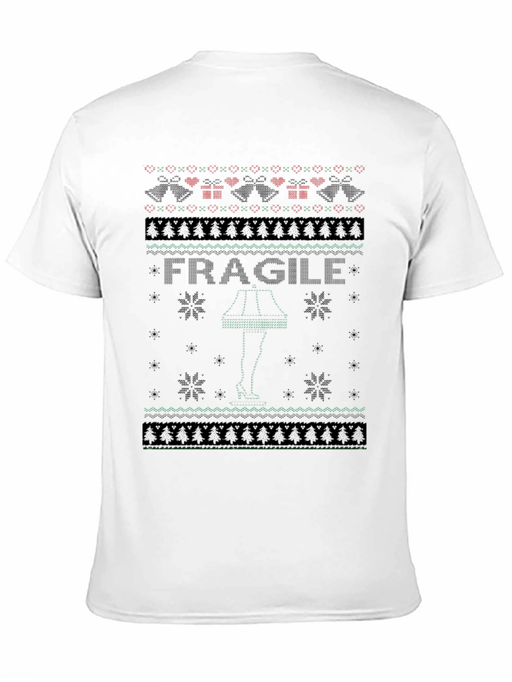 Fragile Leg Lamp Ugly Christmas Sweater T-Shirt
