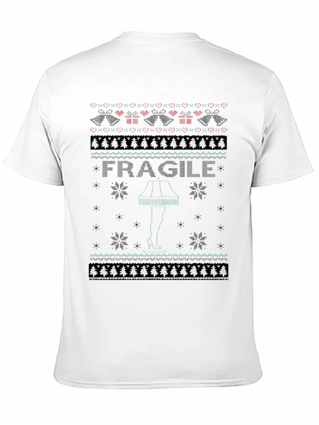 Fragile Leg Lamp Ugly Christmas Sweater T-Shirt