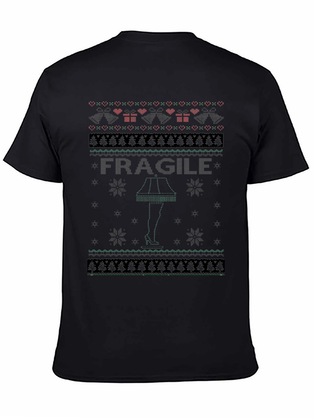 Fragile Leg Lamp Ugly Christmas Sweater T-Shirt