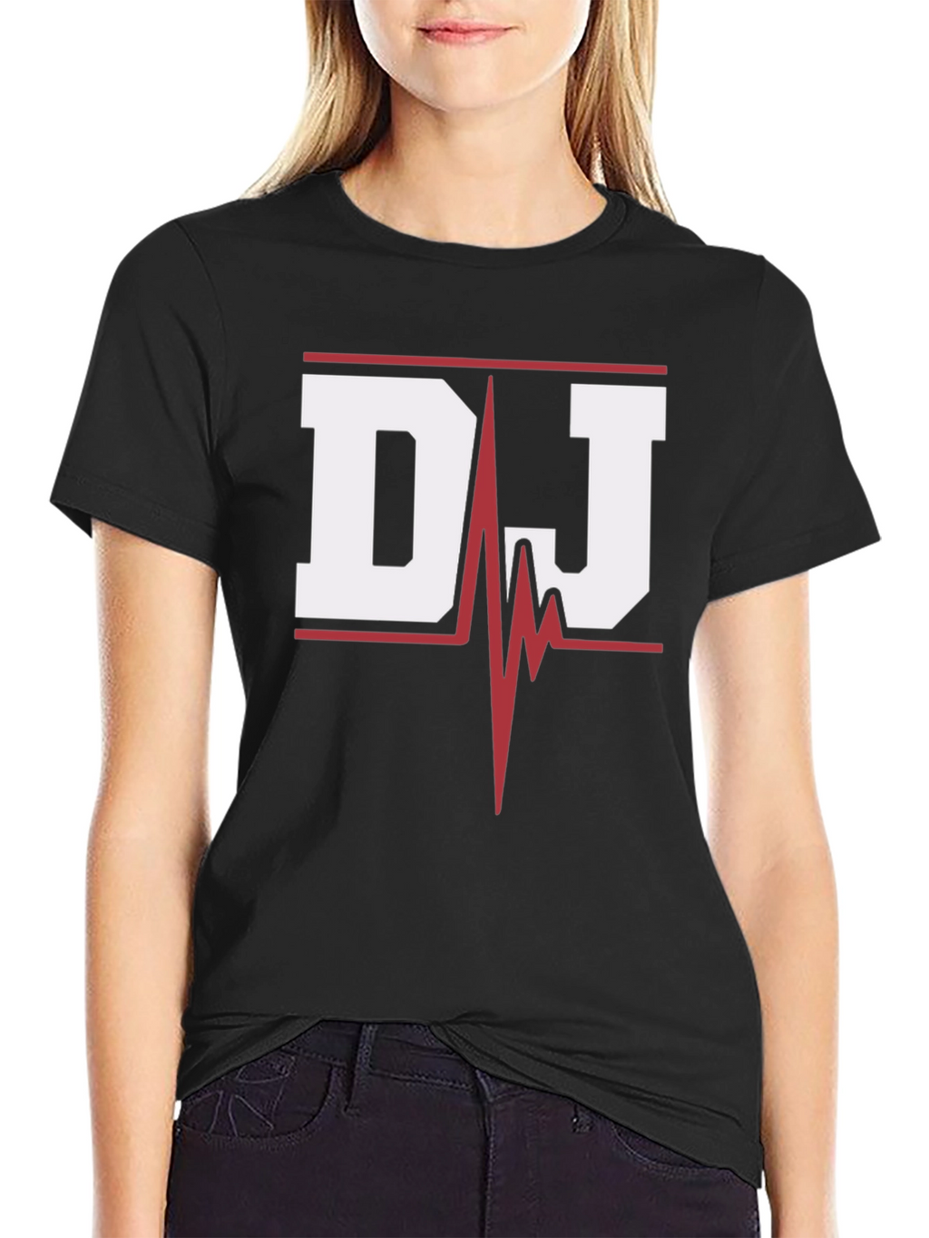 DJ Heartbeat Graphic T-Shirt