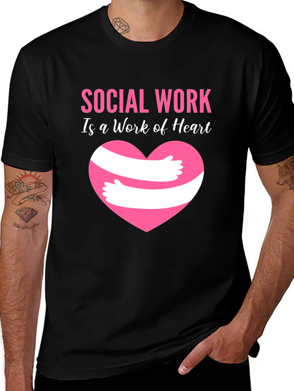 Social Work Heart T-Shirt