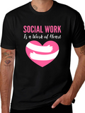 Social Work Heart T-Shirt