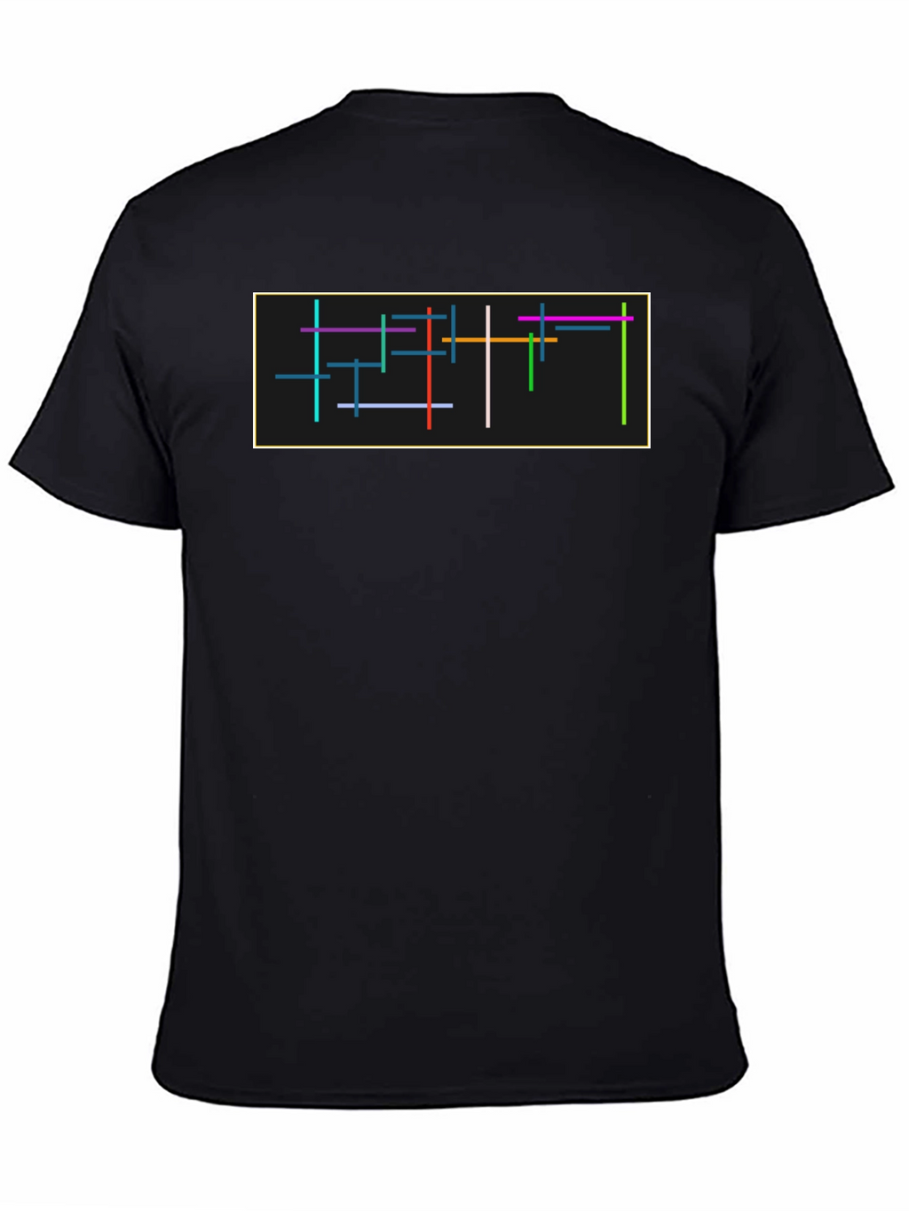 Abstract Lines Graphic Tee - Modern Art T-Shirt