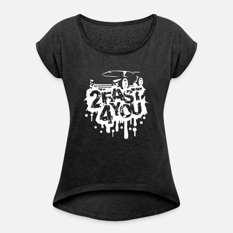 2 Fast 4 You Too Fast For You Turbo Saying Design