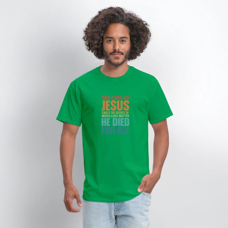 2000 years ago jesus ended the debate t shirt