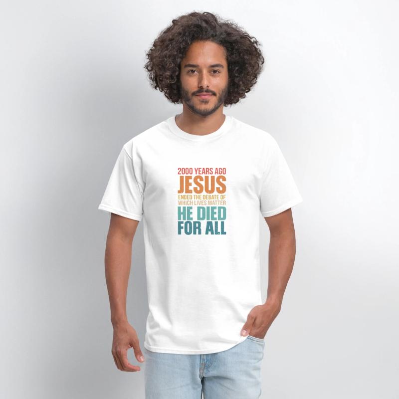 2000 years ago jesus ended the debate t shirt