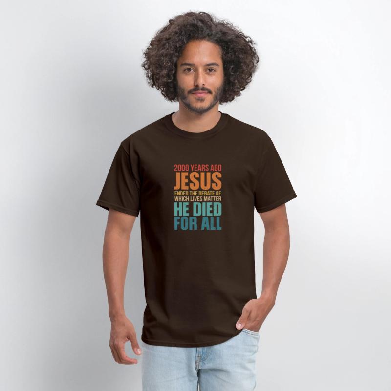 2000 years ago jesus ended the debate t shirt