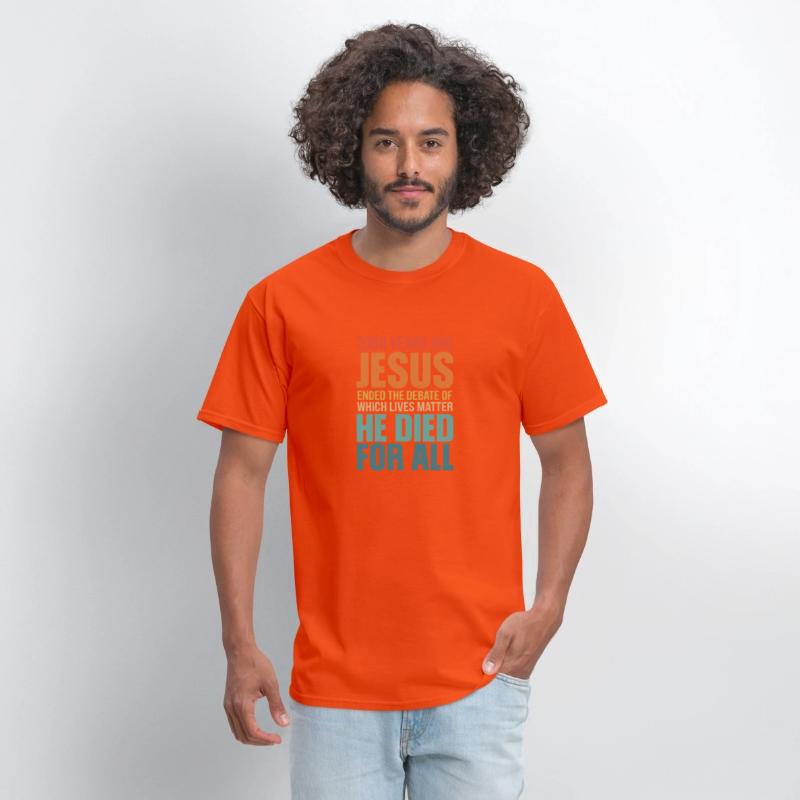 2000 years ago jesus ended the debate t shirt