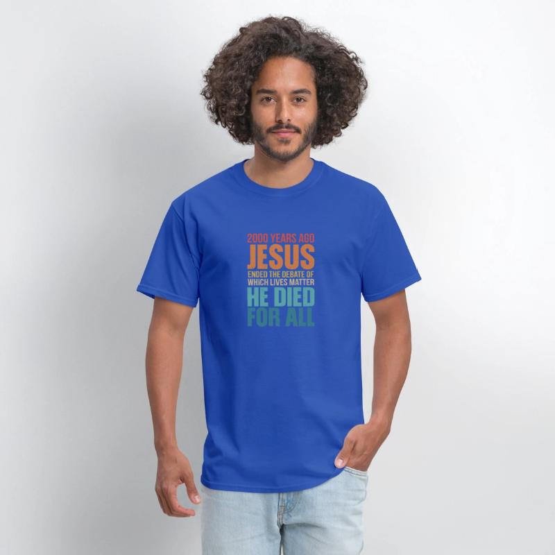 2000 years ago jesus ended the debate t shirt