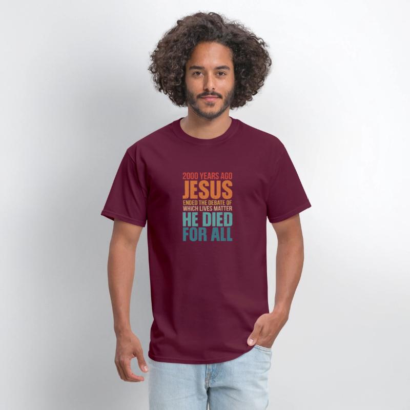 2000 years ago jesus ended the debate t shirt