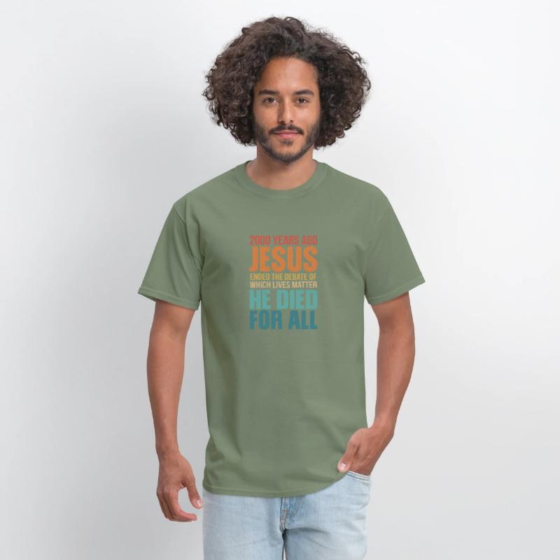 2000 years ago jesus ended the debate t shirt