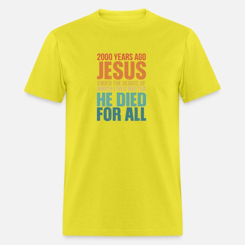 2000 years ago jesus ended the debate t shirt