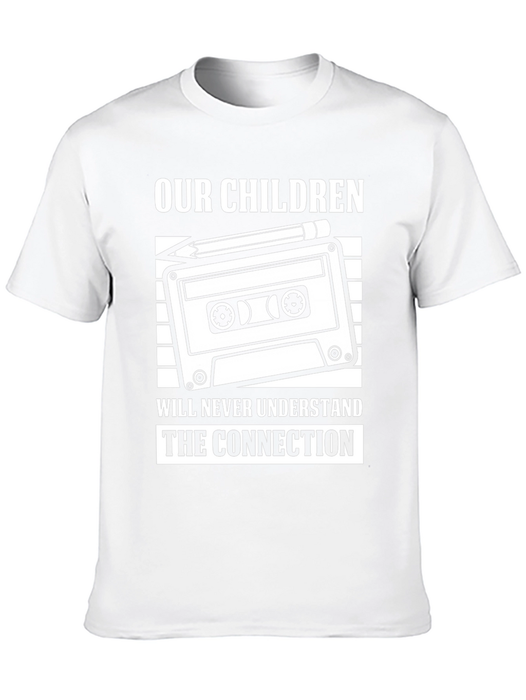Our Children Cassette Tape T-Shirt Retro Music Lover Gift