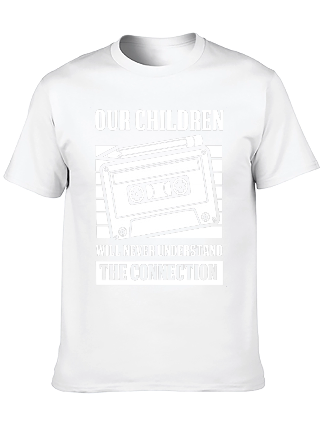 Our Children Cassette Tape T-Shirt Retro Music Lover Gift