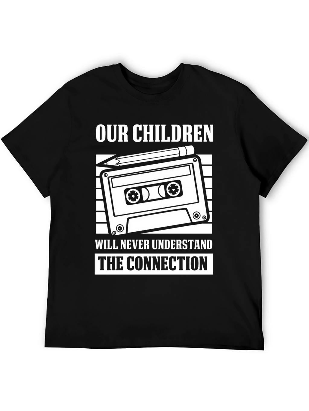 Our Children Cassette Tape T-Shirt Retro Music Lover Gift